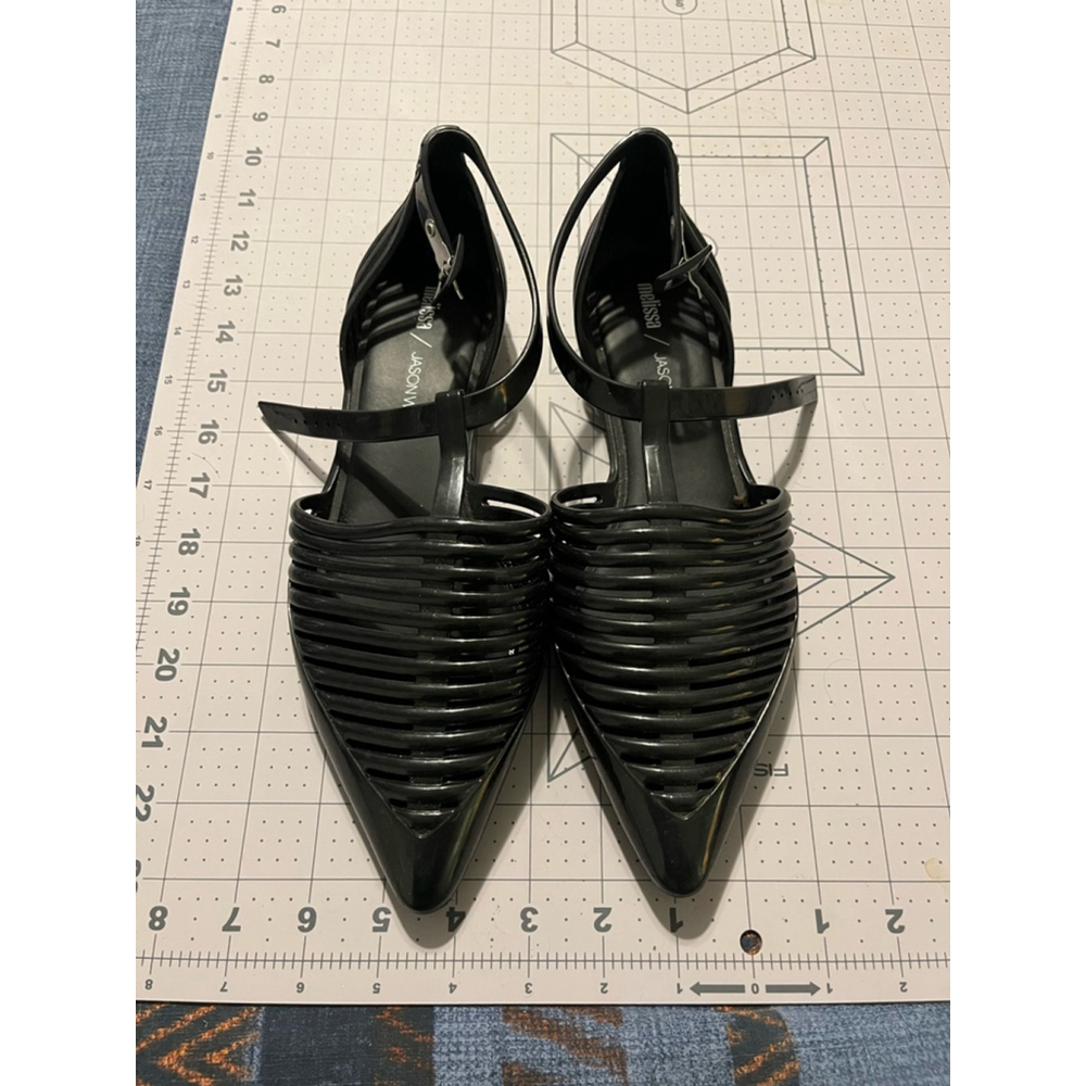 Women's Melissa Jason Wu Black Sandals Size 9
